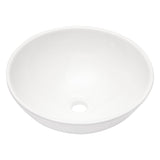Modern Ceramic Circular Vessel Bathroom Sink