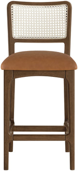 Atrium - Counter Stool With Brushed Brown Base (Set of 2)