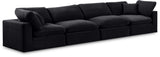 Comfy - Velvet Modular Sofa 4 Seats
