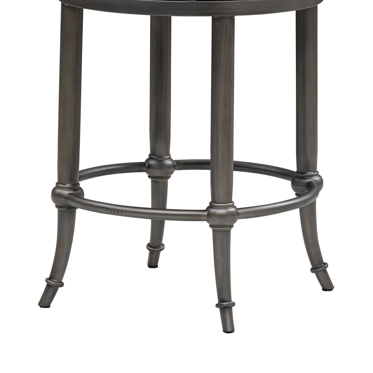 Vince - Commercial Grade Steel Frame Faux Leather Upholstered Swivel Counter Height Barstool