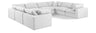 Comfy - 8 Piece Linen Modular Sectional