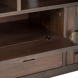 Artisan - TV Media Stand - Natural Aged Brown