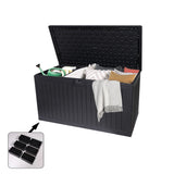 Outdoor Large Storage Box With Lockable Storage Containers