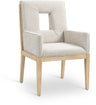 Gwendolyn - Dining Arm Chair With Natural Frame