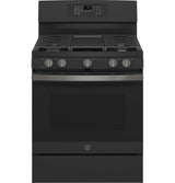 GE(R) 30" Free-Standing Gas Convection Range with No Preheat Air Fry - (JGB735FPDS)