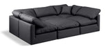 Indulge - Faux Leather 6 Piece Modular Sectional