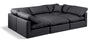 Indulge - Faux Leather 6 Piece Modular Sectional