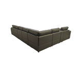 Modular Sectional With Large Square Arms, Custom Configuration