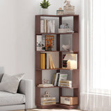 L-Shaped Corner Bookshelf