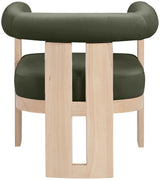 Arienzo - Performance Fabric Upholstered Accent Chair - Natural Base