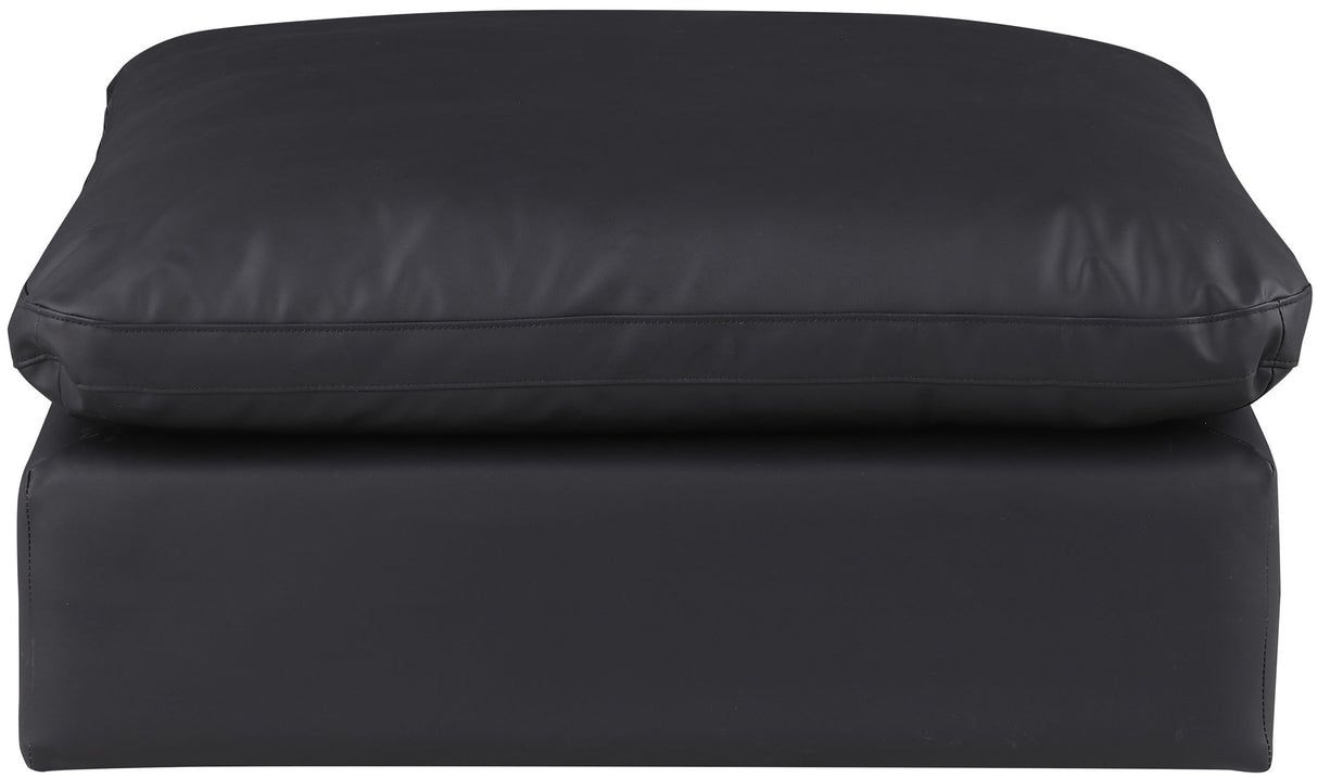 Comfy - Faux Leather Ottoman