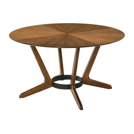 Santana - Round Wood Dining Table