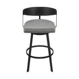 Lacey - Swivel Bar Stool - Black