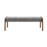 Modern Upholstered Long Bench For Kitchen
