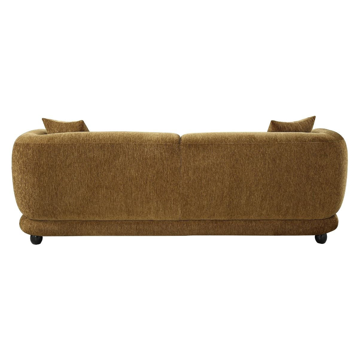 Lennox - Sofa With 2 Pillows - Brown Chenille
