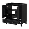 Modern Bathroom Vanity Base Only With Doors And Drawer