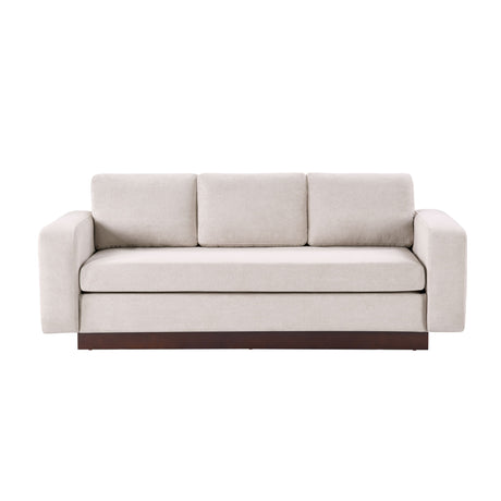 Modern 3 Seater Sofa, Living Room Couch