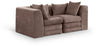 Stellar - 2 Piece 76" Upholstered Modular Loveseat