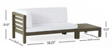 Oana - Corner Bench And Coffee Table