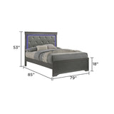 Blaze - Bedroom Set With LED Headboard