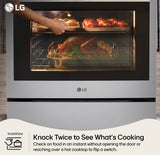 LG STUDIO LTIS7338XE oven InstaView feature