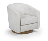 Modra - Performance Fabric Upholstered Swivel Accent Chair