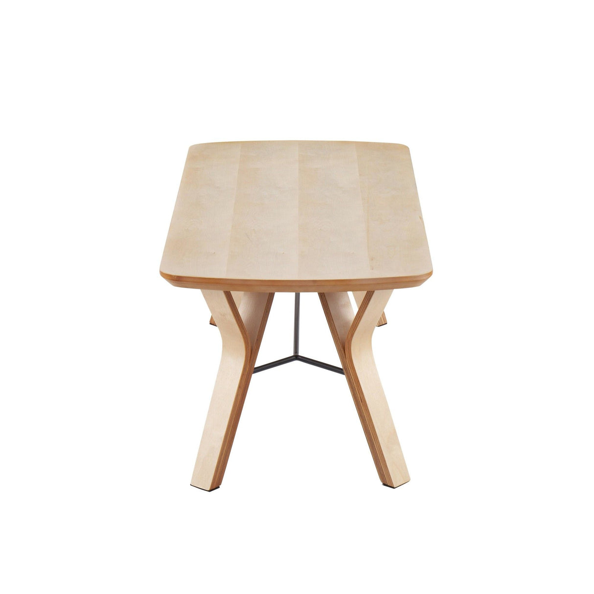 Folia - Mid-Century Modern Coffee Table - Natural Wood