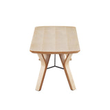 Folia - Mid-Century Modern Coffee Table - Natural Wood
