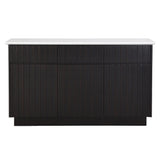 Jaramillo - Server - Engineering Marble Top & Black