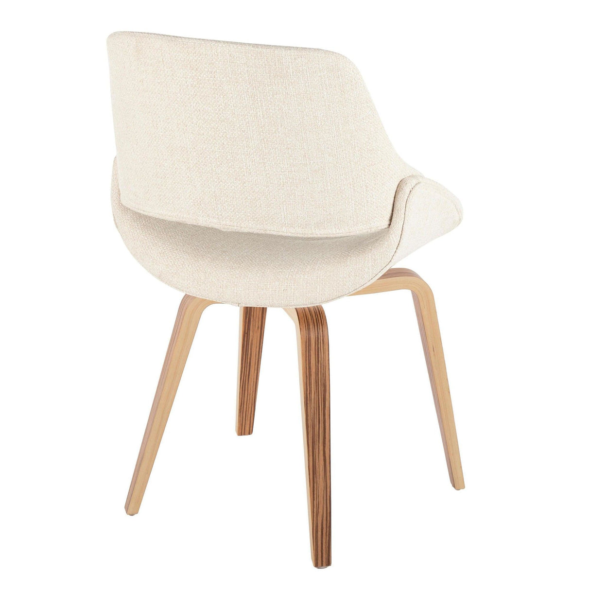 Fabrico - Chair (Set of 2) - Cream Zebra
