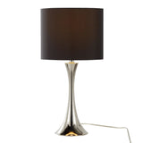 Lenuxe - 24" Metal Table Lamp (Set of 2) - Polished Nickel