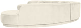 Avra - 189" Velvet Performance Fabric Upholstered Sectional