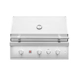 Summerset Quest 36-in 2 Burner Built-In Propane Gas Grill w/ Rear Infrared Burner, Rotisserie Kit, & Drop-In Griddle Plate - QST36-LP