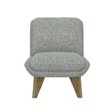 Armless Accent Chair - Gray