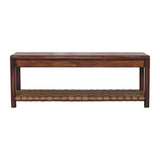 Regency - Woven Bench - Brown