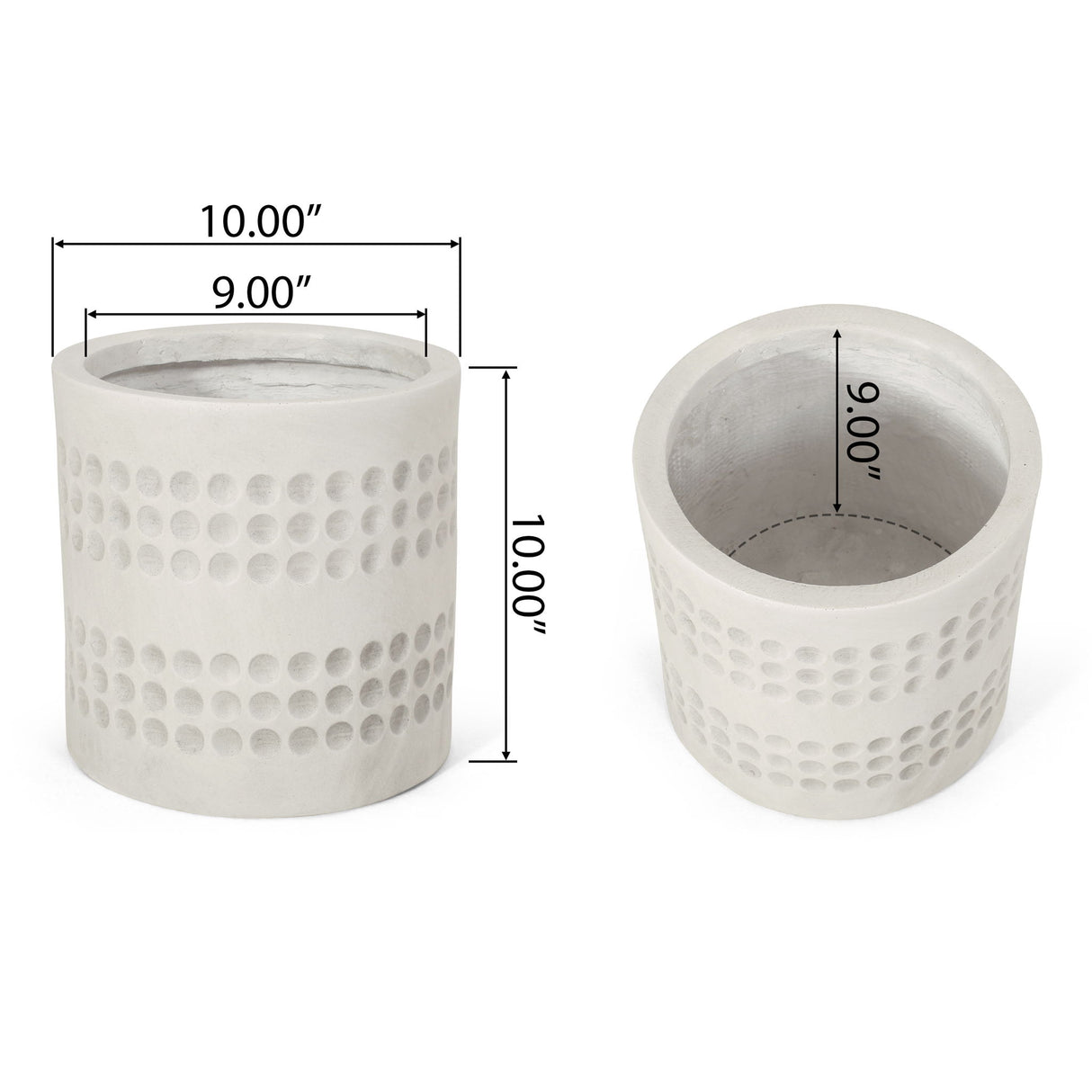 Elegant Design Cube Planter