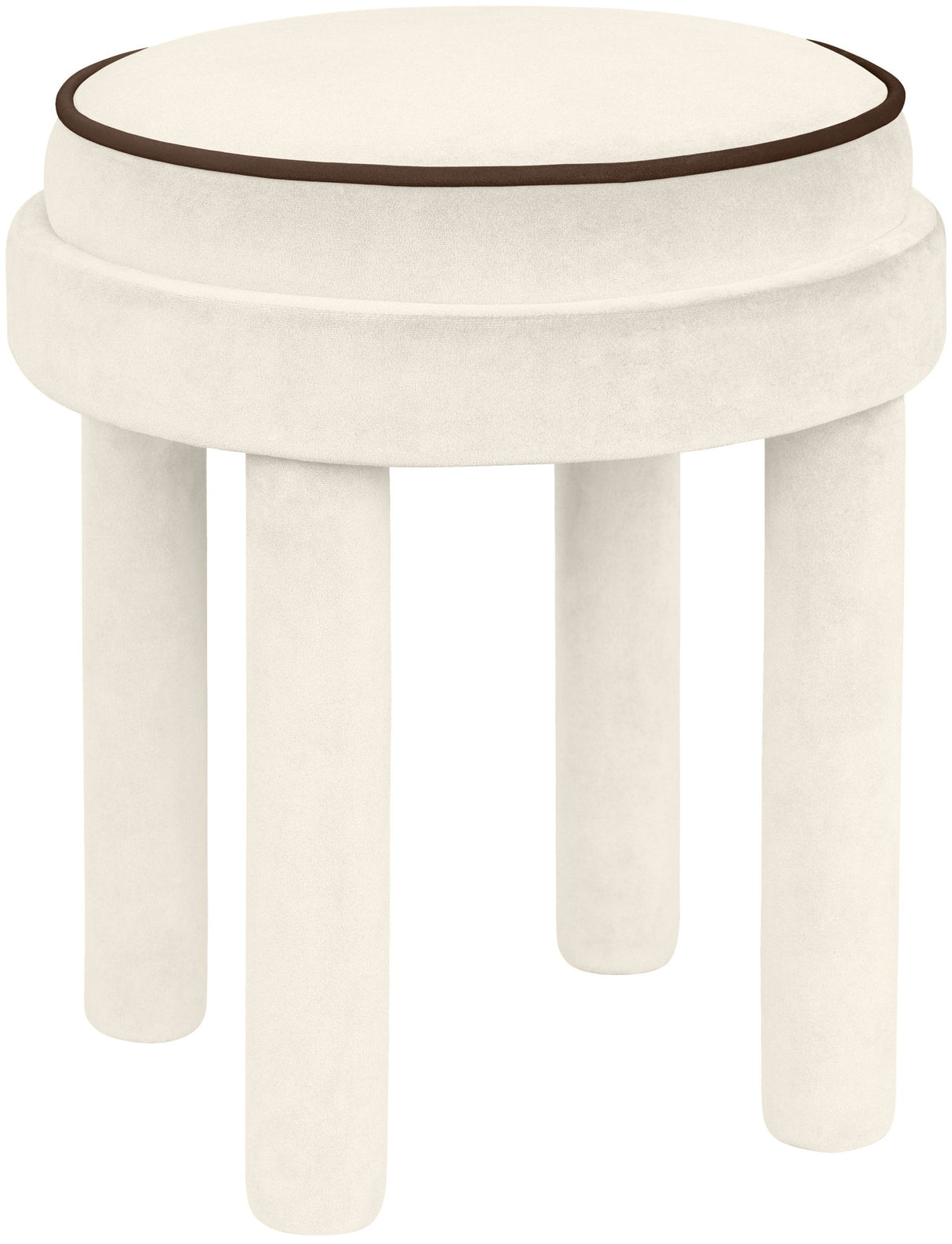 Velin - Velvet Ottoman / Stool
