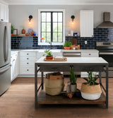 GE GWE23GMNES - 36 in. 23.1 cu. ft. Counter Depth French Door Refrigerator with Ice Maker - Fingerprint Resistant Slate