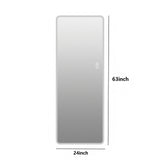 LED Full Length Mirror With Frosted Edge Lighting, 3 Color Temperatures