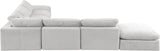 Comfy - 7 Piece Velvet Modular Corner Sectional