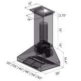 Wall Mount Range Hood with 4 Fan Speed - (697CRNBT42) -