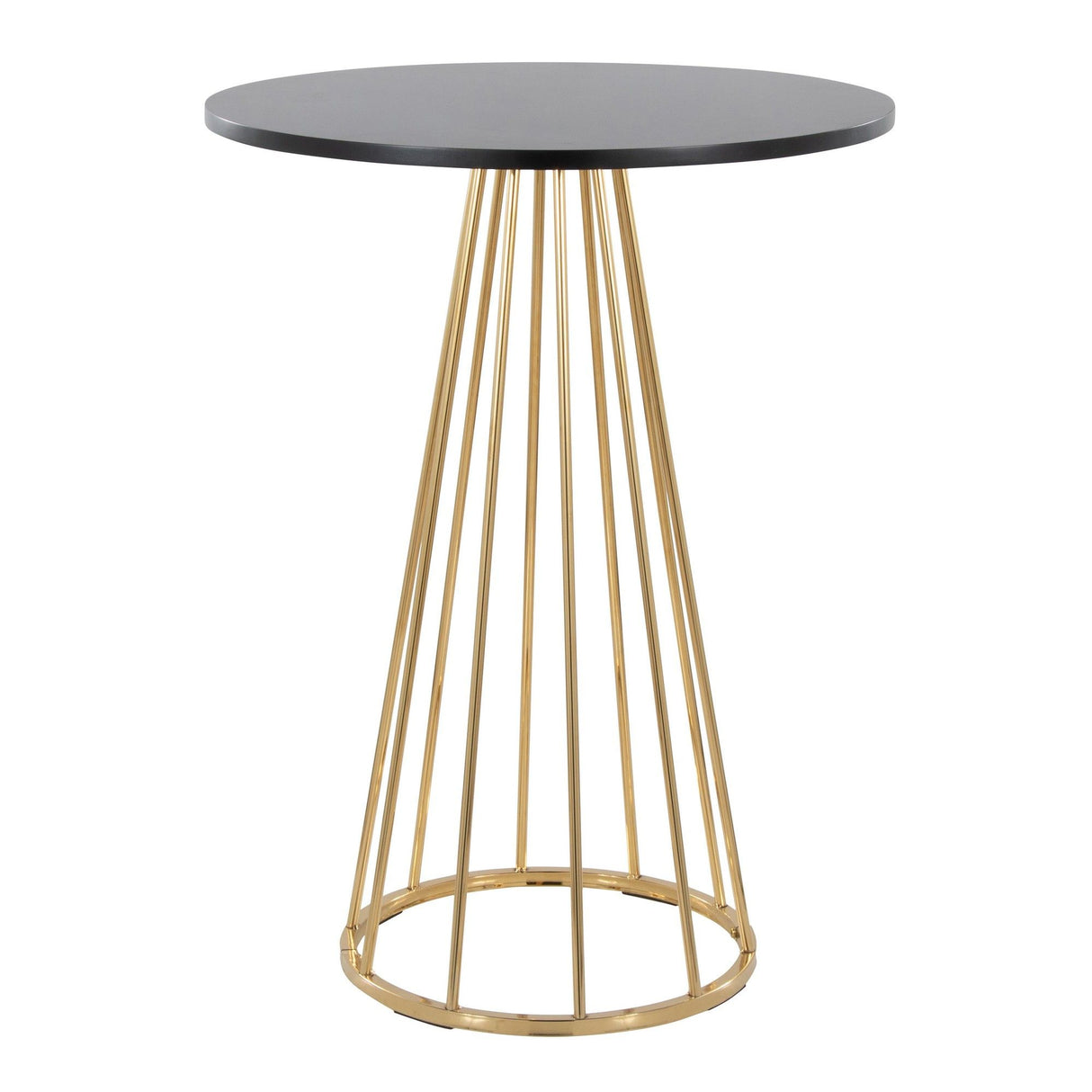 Canary - Counter Table - Gold Metal