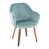 Buena - Dining Chair (Set of 2) - Walnut Wood Legs