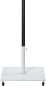 Fiji - Aluminum Patio Umbrella With Square White And Black Base