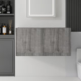 Floating Bathroom Vanity Cabinet With Soft Close Double Doors, Spacious Interior Storage, Wall Mounted, Cabinet Only