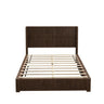 Platform Bed Frame With Headboard, Floor Standing Design