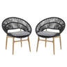 Cyril - Outdoor Papasan Style Dining Chair (Set of 2)
