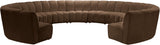 Infinity - 11 Piece Velvet Modular Sectional