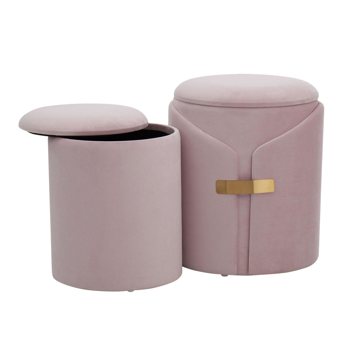 Dahlia - Nesting Ottoman (Set of 2)
