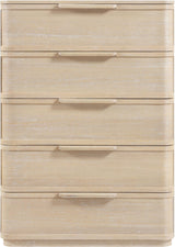 Tiberio - Oak Veneer And Solid Wood Chest